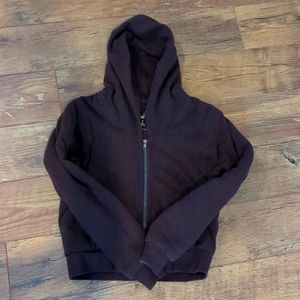 Vintage Y2K Cropped Puffy Hoodie Victoria's Secret Plush and Lush